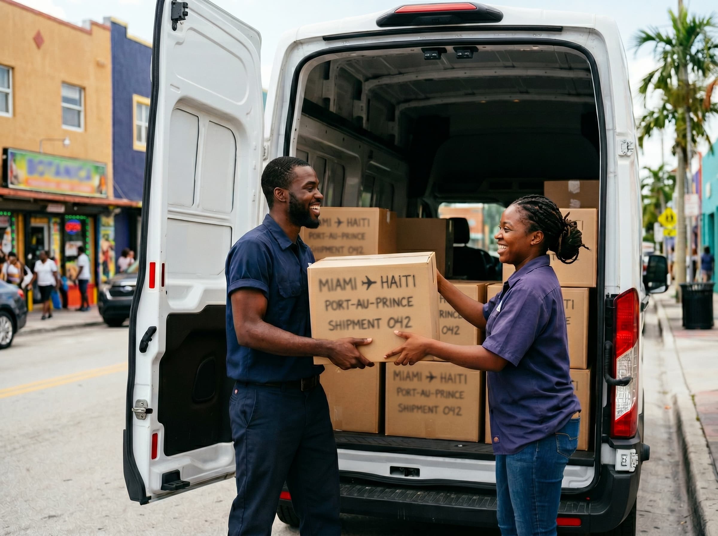 PNICE Shipping — koneksyon ant Miami ak Ayiti